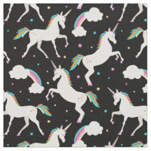 Pretty Pastel Unicorn Pattern Fabric
