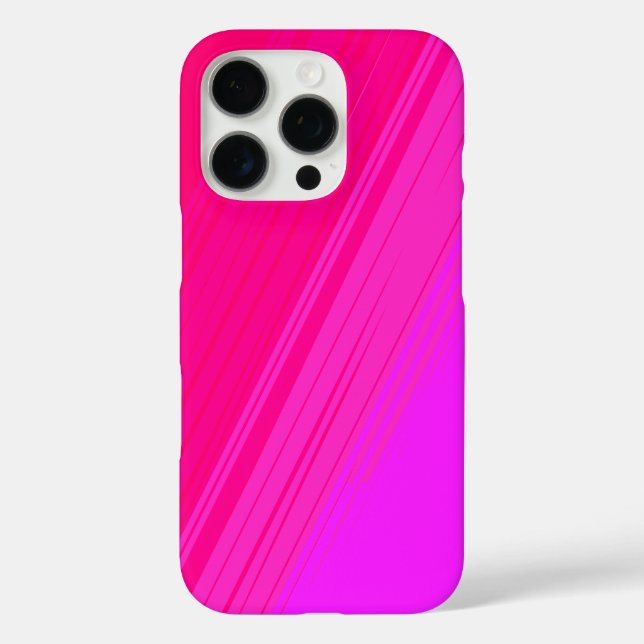 Pretty Pattern Design in Pink Case-Mate iPhone Case (Back)