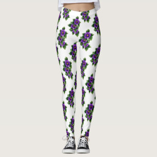 Pretty Peace Flowers Leggings