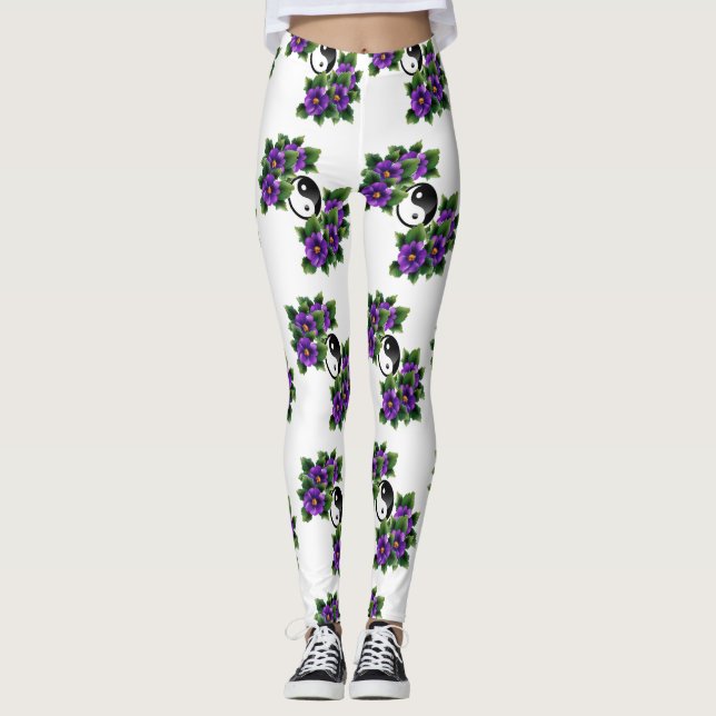 Pretty Peace  Leggings (Front)