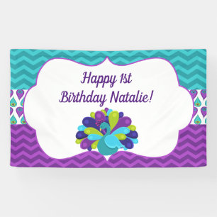 Pretty Peacock Banner