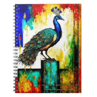 Pretty Peacock Notebook
