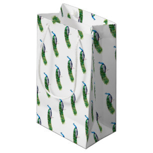 Pretty Peacock Small Gift Bag