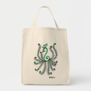 Pretty Peacock Tote Bag