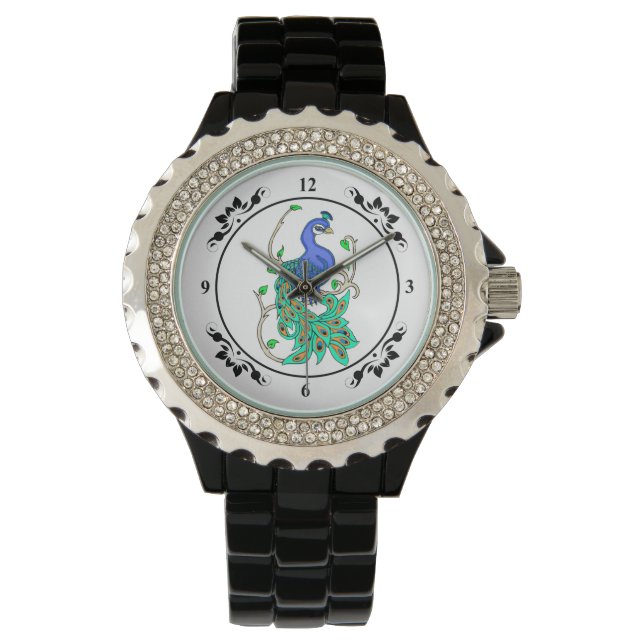 Pretty Peacock Watch (Front)