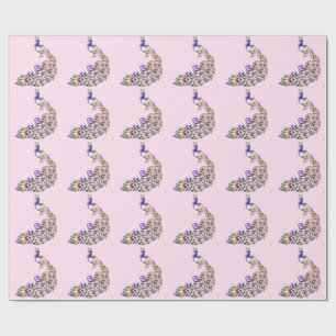 Pretty Peacocks Wrapping Paper
