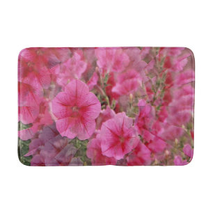 Pretty Petunias....... Bath Mat