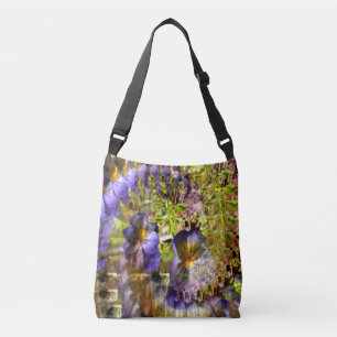 Pretty Petunias...... Crossbody Bag
