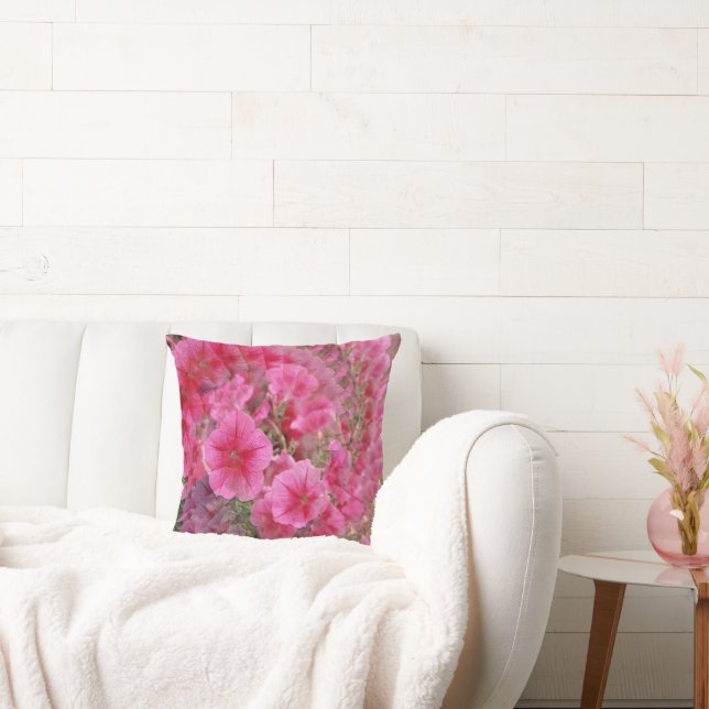 Pretty Petunias....... Cushion (Couch)
