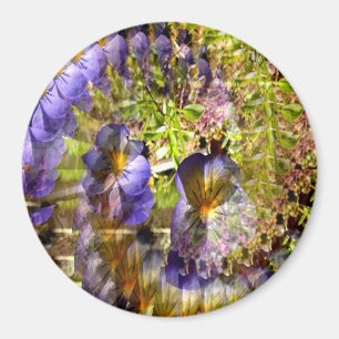 Pretty Petunias...... Magnet