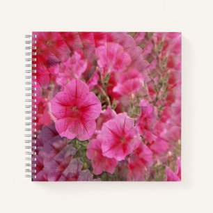 Pretty Petunias....... Notebook