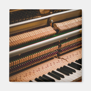 Pretty Piano Artwork Magnet