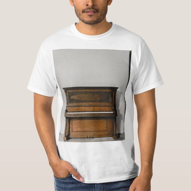 Pretty Piano Artwork T-Shirt (Front)