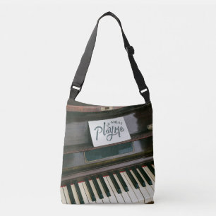 Pretty Piano Crossbody Bag