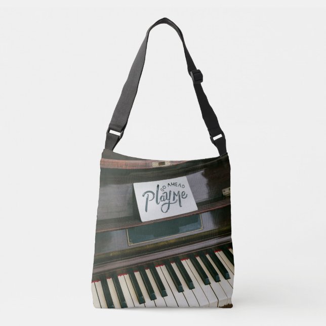 Pretty Piano Crossbody Bag (Front)