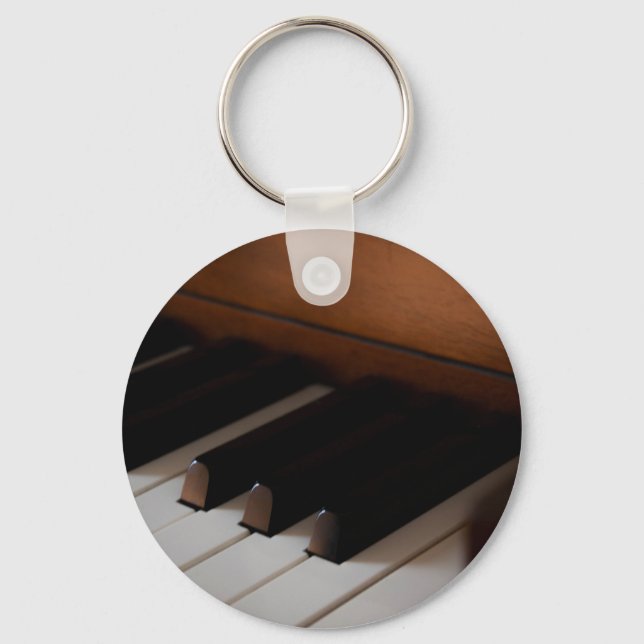 Pretty Piano Key Ring (Front)