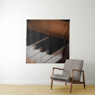 Pretty Piano Tapestry