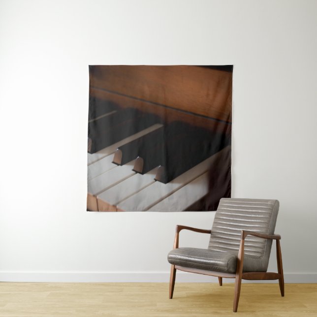 Pretty Piano Tapestry (In Situ)