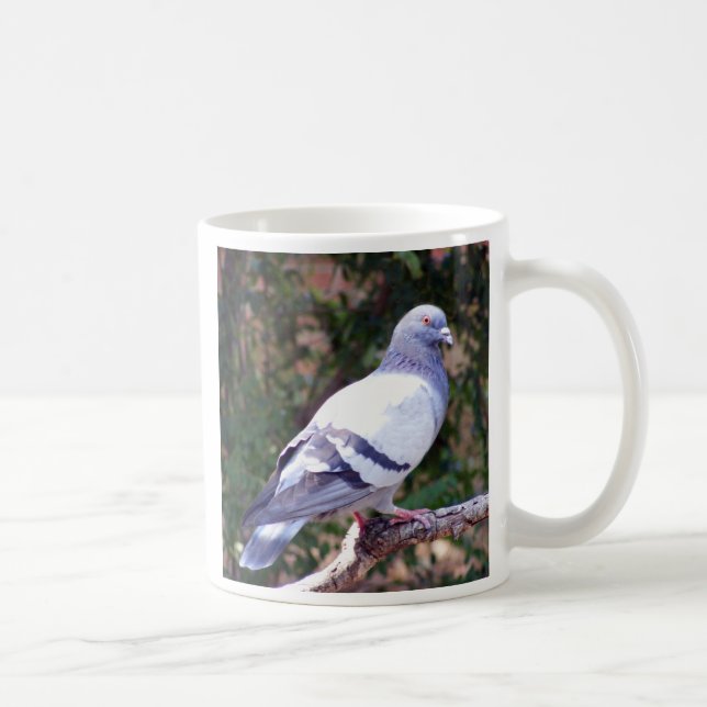 Pretty Pigeon Coffee Mug (Right)