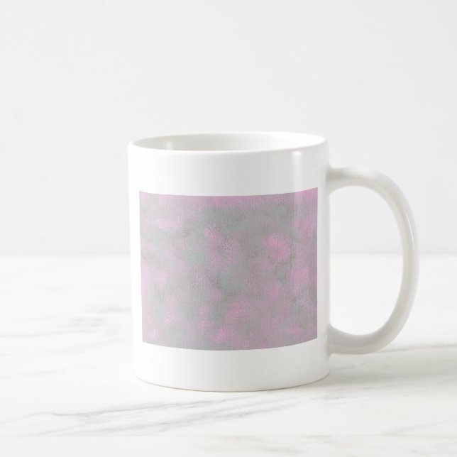 Pretty Pink and Grey Blends Custom Mugs (Right)