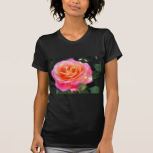 Pretty Pink and Orange Rose T-Shirt
