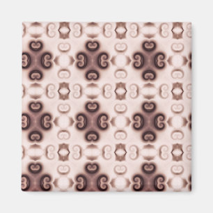 pretty pink and purple pattern magnet