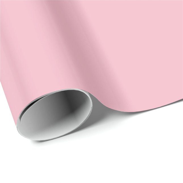 Pretty Pink And White Gift Wrap (Roll Corner)
