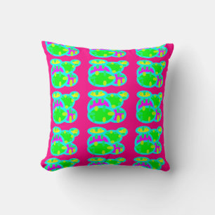 Pretty pink and yellow for the home improvement cushion