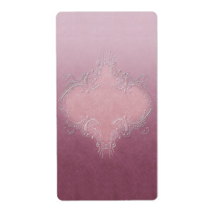 Pretty Pink Apothecary Label