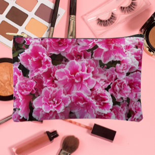 Pretty Pink Azaleas Floral Accessory Pouch