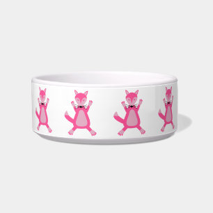 Pretty Pink Baby Girl Fox Bowl
