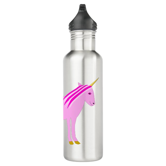 Pretty Pink Baby Girl Unicorn 710 Ml Water Bottle (Right)