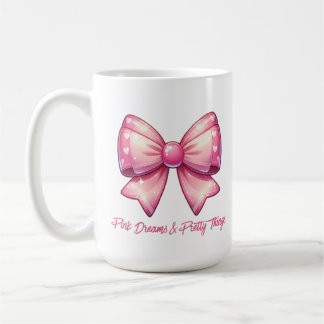 Pretty Pink Bow-Pink Dreams & Pretty Things Coffee Mug