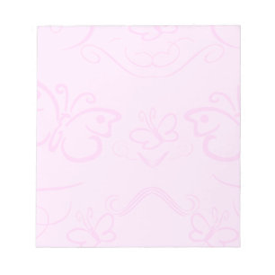 Pretty Pink Butterflies Notepad