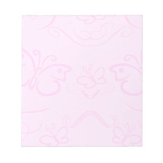 Pretty Pink Butterflies Notepad