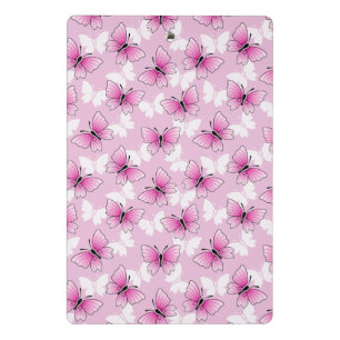 Pretty Pink Butterfly Mini Clipboard