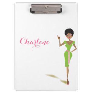 Pretty Pink Clipboard