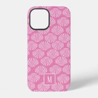 Pretty Pink Coastal Seashell Pattern