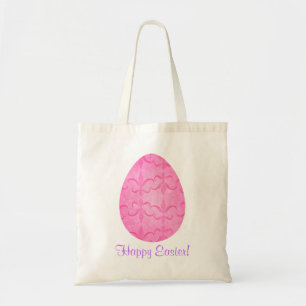 Pretty pink Easter egg Tote Bag