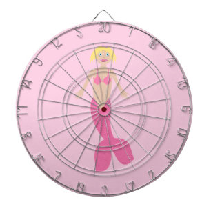 Pretty Pink Fantasy Mermaid Dartboard