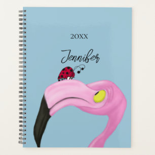 Pretty Pink Flamingo Planner