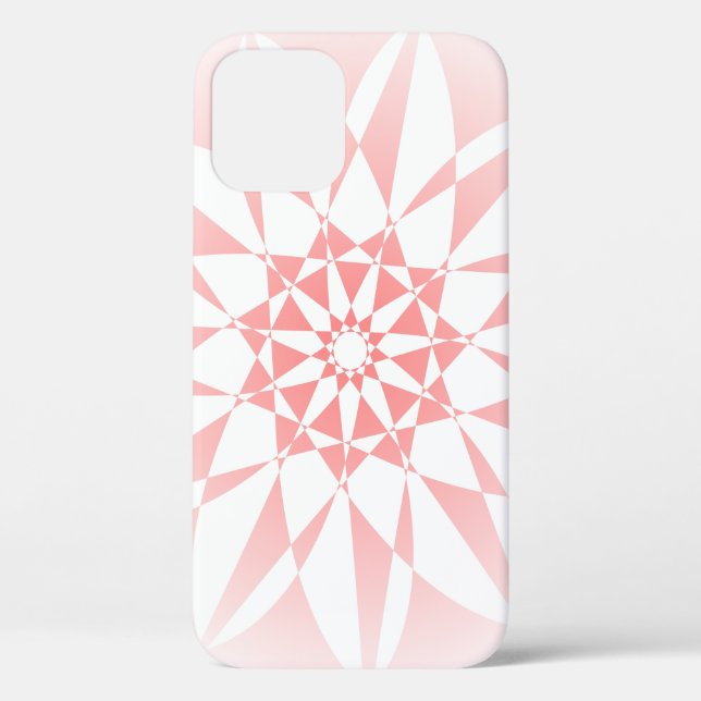 Pretty Pink Floral Gradient  Case-Mate iPhone Case (Back)