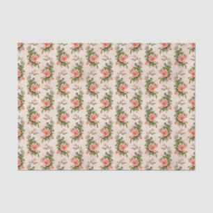 Pretty Pink Floral Tissue Paper