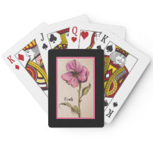 PRETTY PINK FLORAL WITH NAME