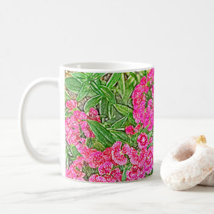 Pretty Pink Flower Coffee Mug