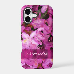 Pretty pink flower photograph personalised