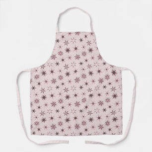 Pretty Pink Geo Stars - pattern.  Apron