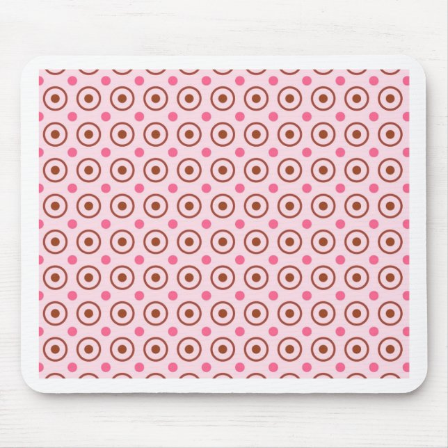 Pretty Pink Gifts for Girls Mouse Pad (Front)