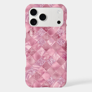 Pretty Pink Glitter Metallic Chic Elegant