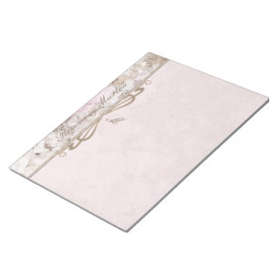 Pretty Pink Granite Custom Notepad
